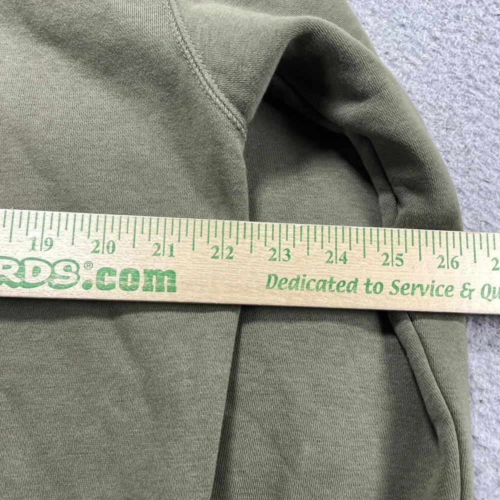 Jordan Hoodie Mens Medium Green Jumpman Flight Fleece Pullover Sweatshirt Logo